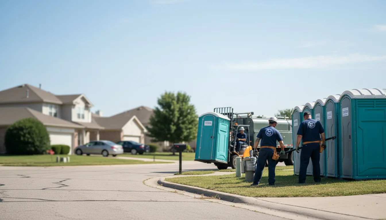 Porta Potty Rental in Lake Creek, TX near me